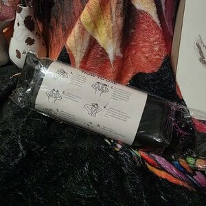 Black Hair Towel Wrap